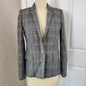J. CREW Plaid Blazer